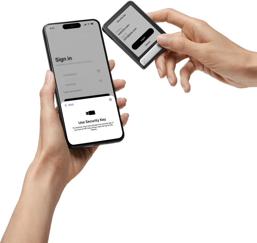 Ledger - Flex Crypto Hardware Wallet with Recovery Key - Graphite