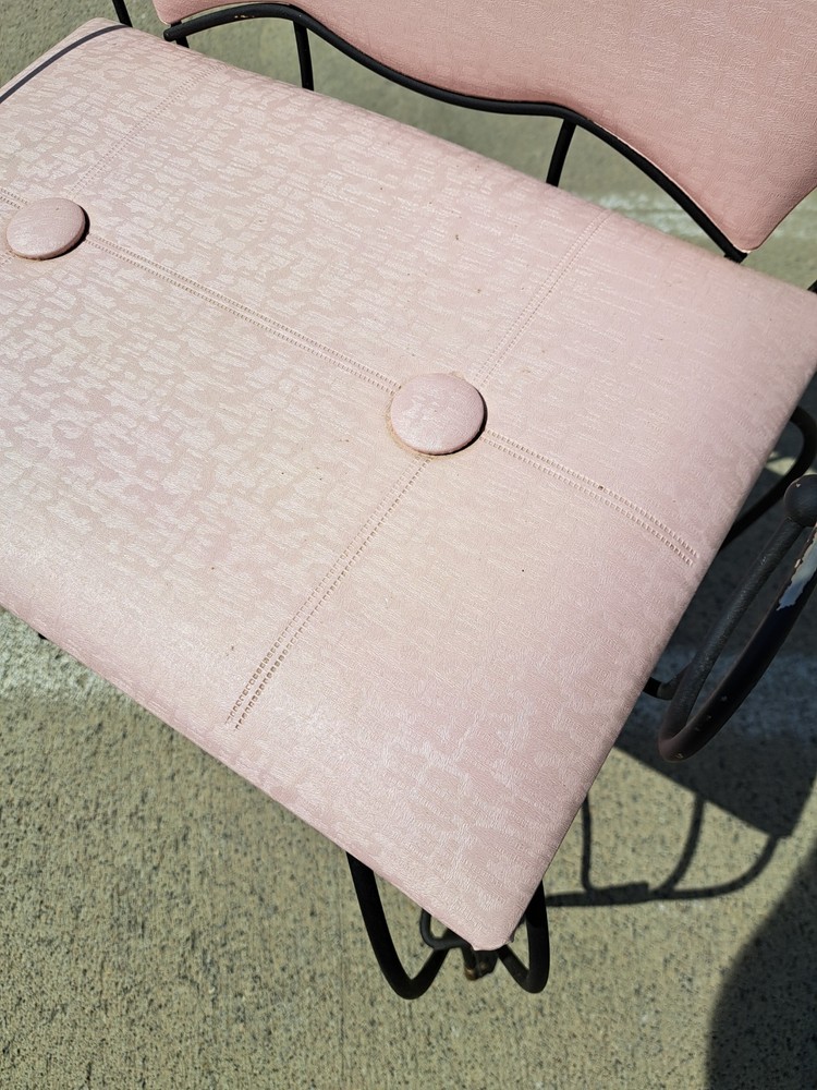 Mcm Pearl-wick Vanity Chair