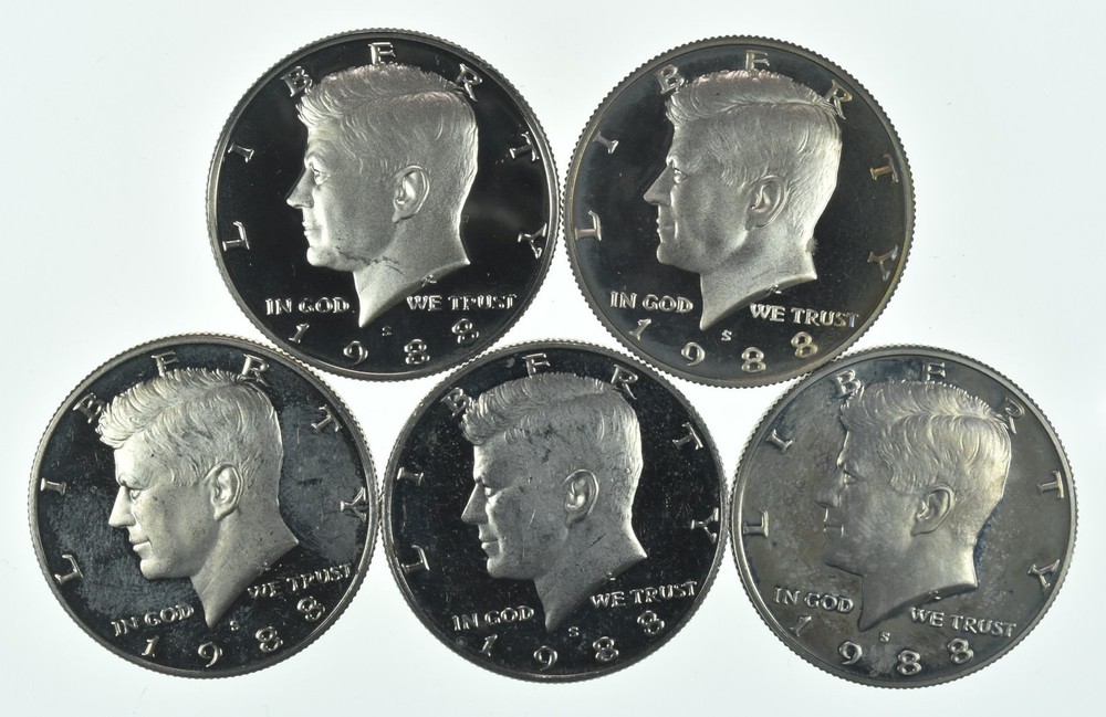 1988-S Kennedy Half Dollar CLAD Proof