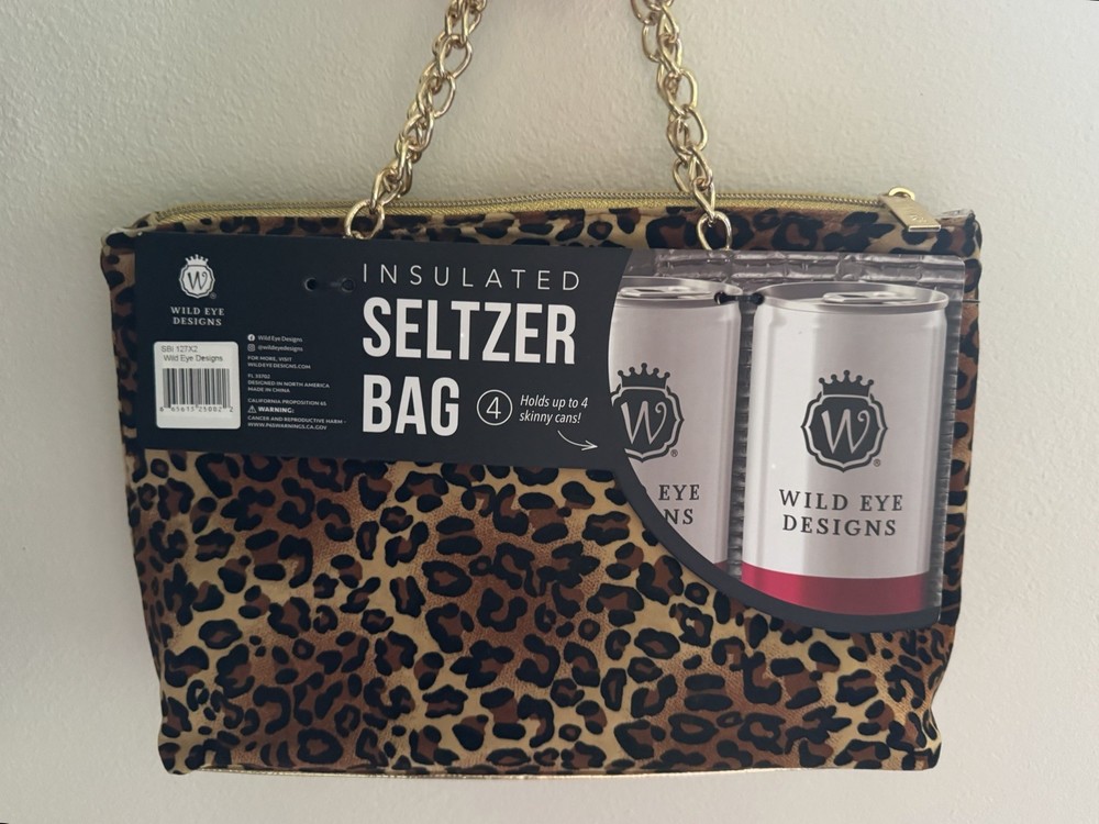 Thermal Insulation Leopard Bag / Purse