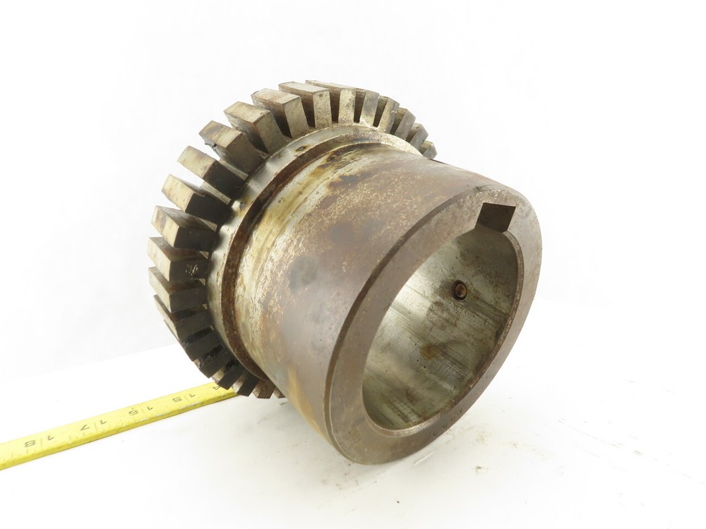 1001 Flexible Grid Coupling Hub 4" Keyed Bore 7.475" O.D.