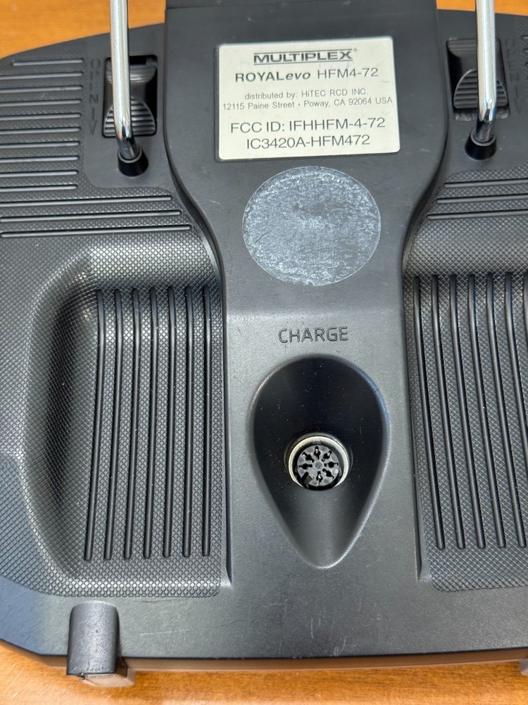Multiplex Royal Evo 7 HFMS-72 Digital RC System Transmitter, No Antenna/Battery