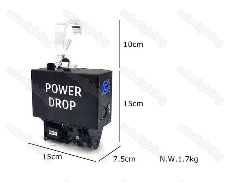DMX Control Power Drop Kabuki Drop Curtain Drop Machine Stage Effect Performance