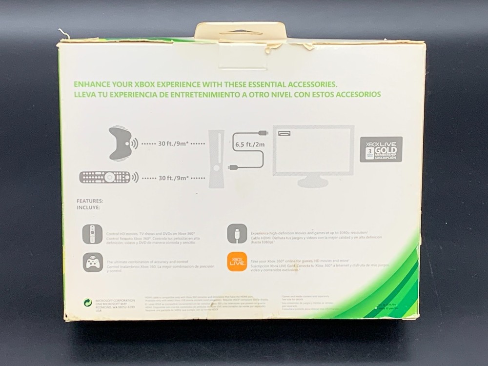 Microsoft Xbox 360 Essentials Pack Accessory Kit - Sealed