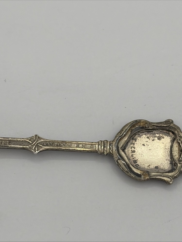 Silver Souvenir Spoon Quebec Canada