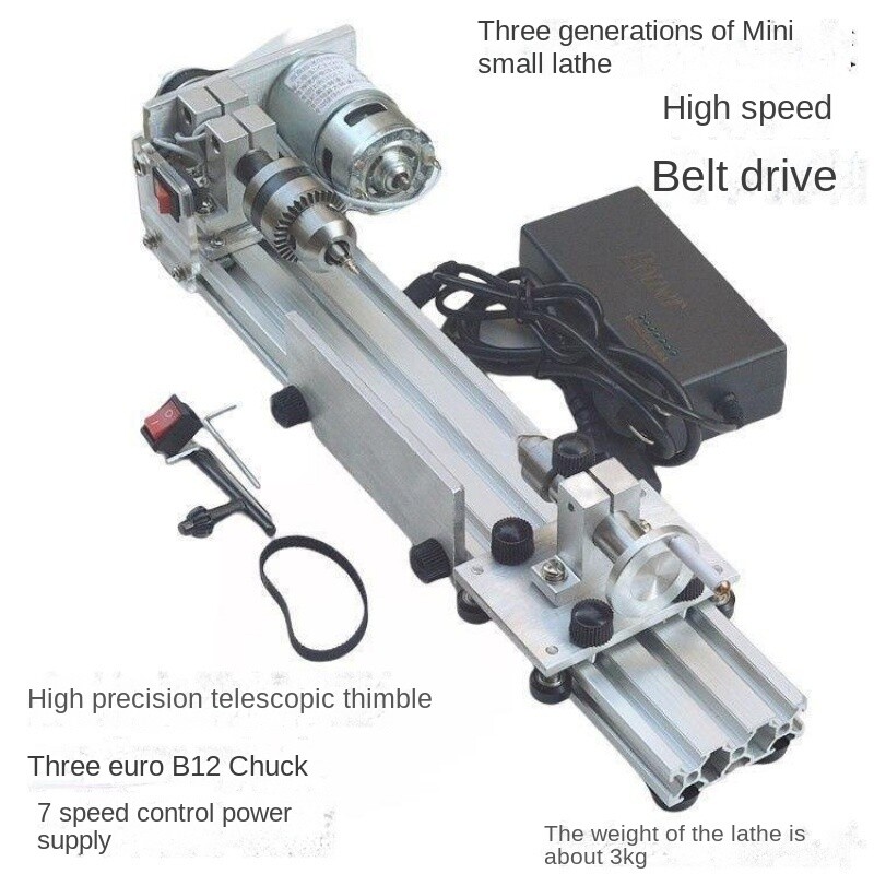 Multi-function Miniature Improved Small Lathe Grinding And Polishing Machine