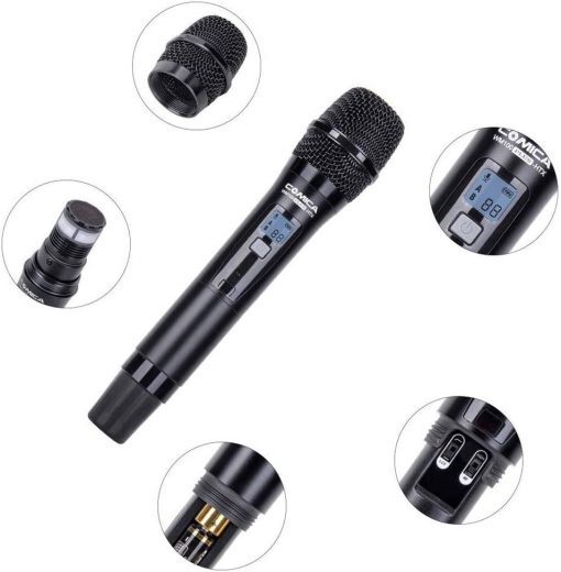 Professional Handheld Microphone Transmitter for Comica CVM-WM100PLUS - CoMica