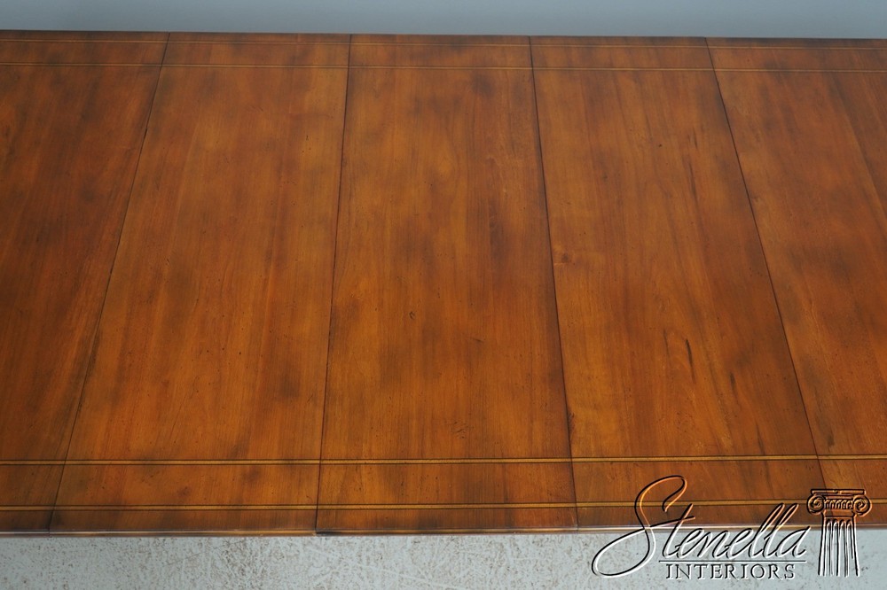 L72165: BAKER Walnut Stately Homes Dining Table