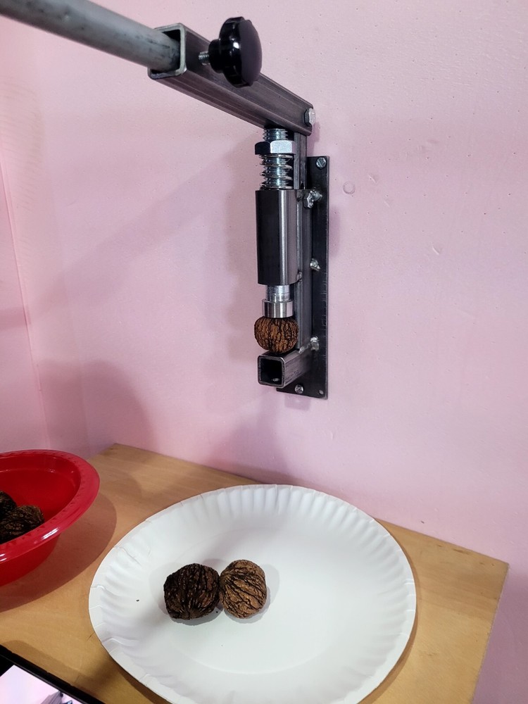 Black Walnut Nut Cracker - Unpainted