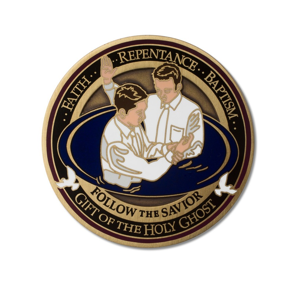 Baptism Commemorative Medallion Challenge Coin