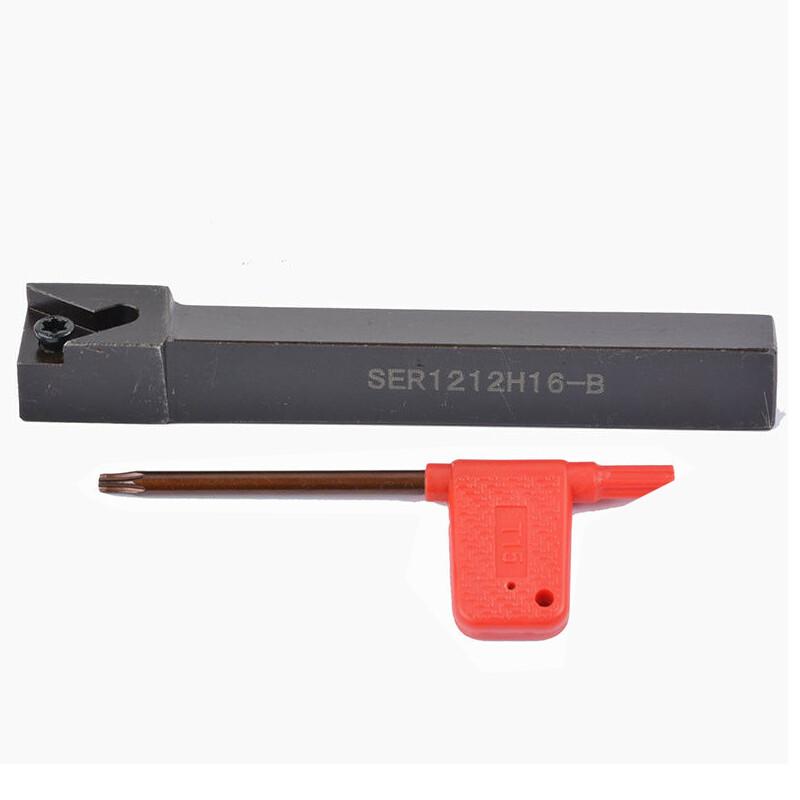 SER 1212H16-B External Threading Turning Tool Holder FOR 16IR AG60 inserts