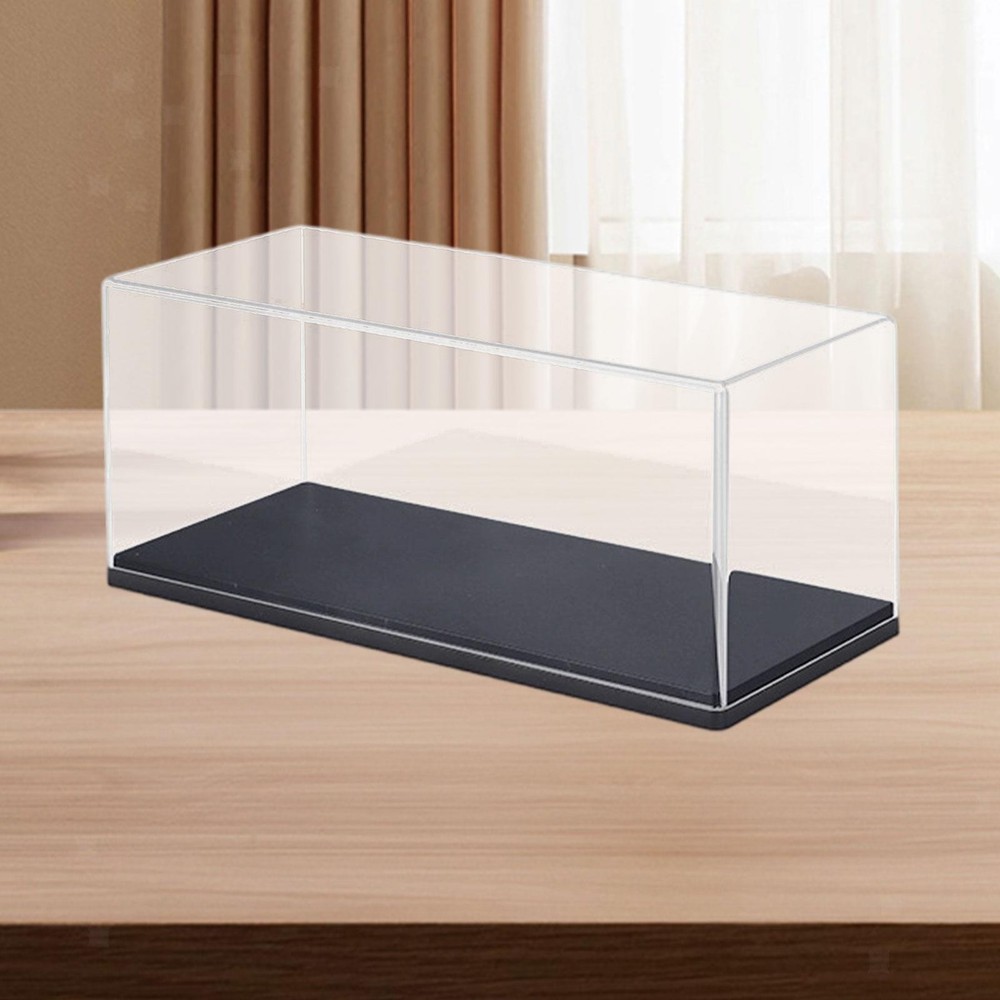 1:43 Model Car Display Case Dustproof Stackable Transparent Toy Car Display Box