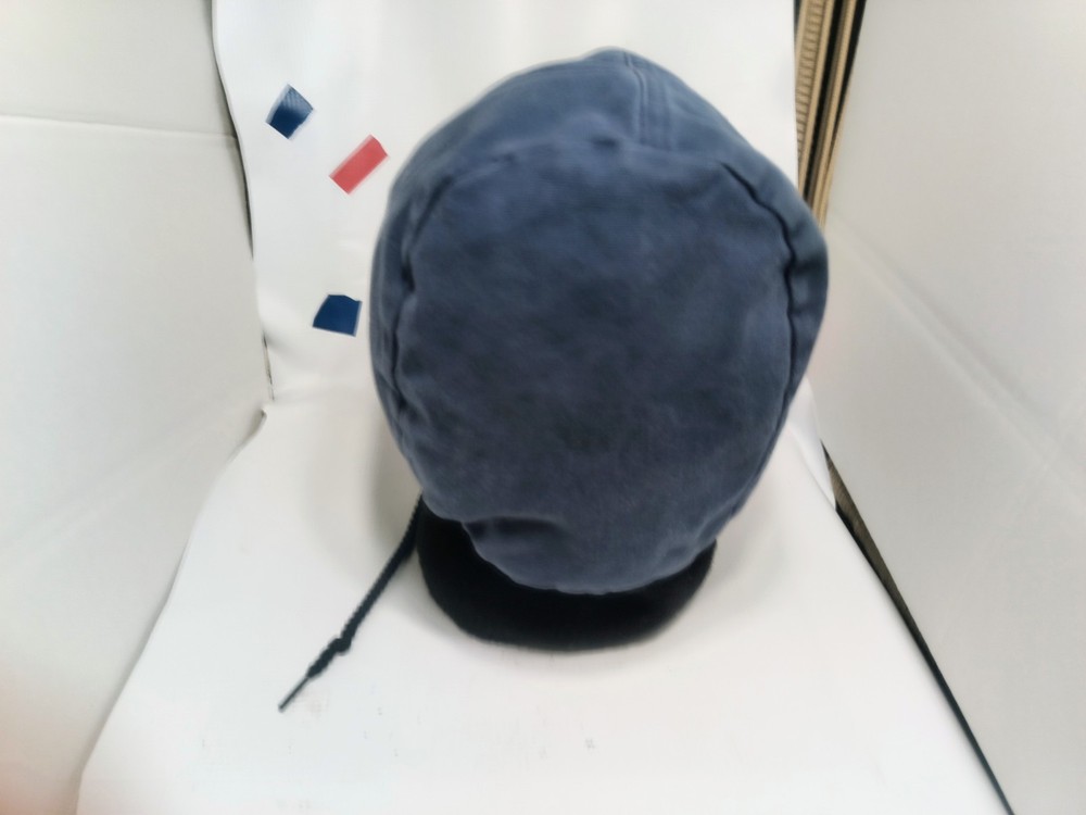 WALLS Zero Zone QUILTED Insulated BLUE Hood Hat Pullover Drawstring Cap