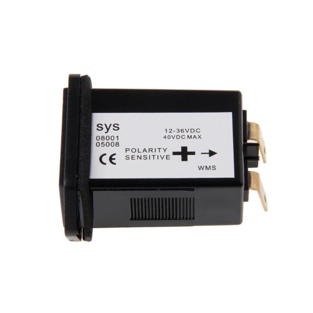 For Maintenance Scheduling Engine Tachometer Hour Meter 12V-36V Compatibility