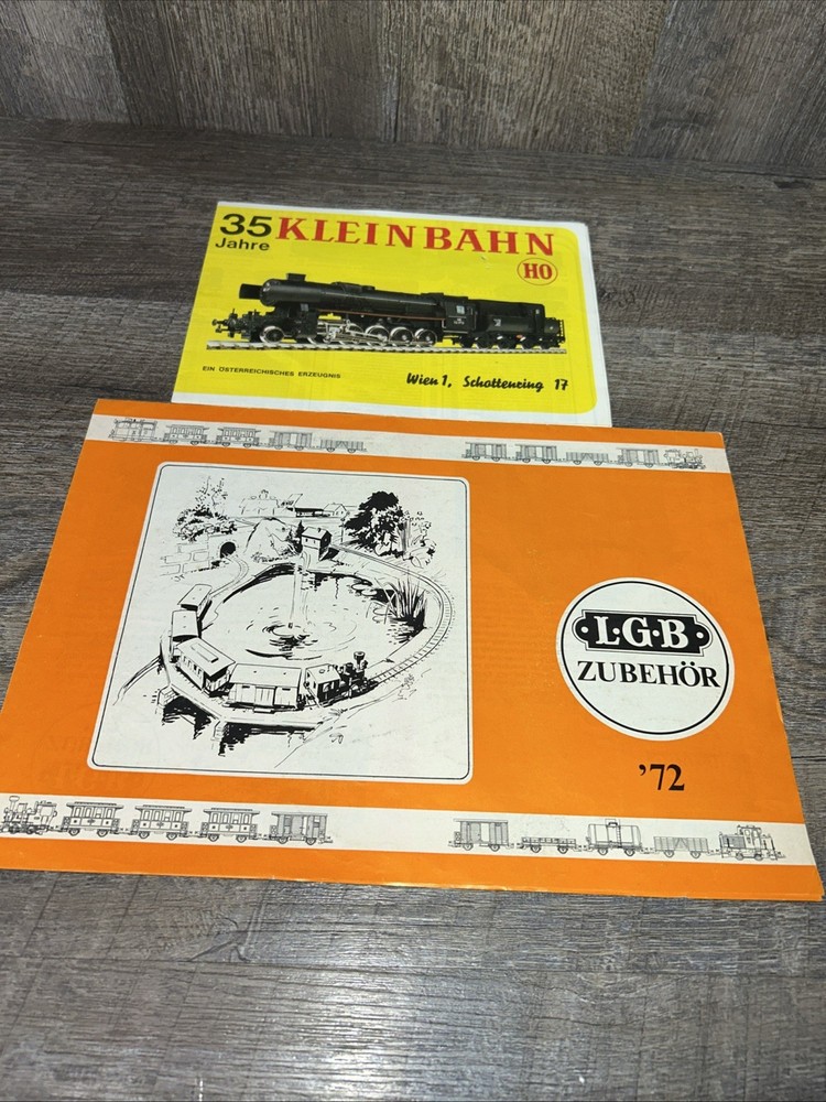 2 German Train Catalogs