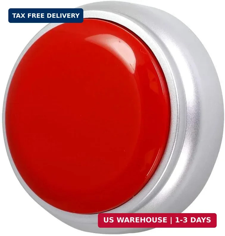 Recordable Button,Record Talking Button,Easy Button 30S Voice Recordable Button