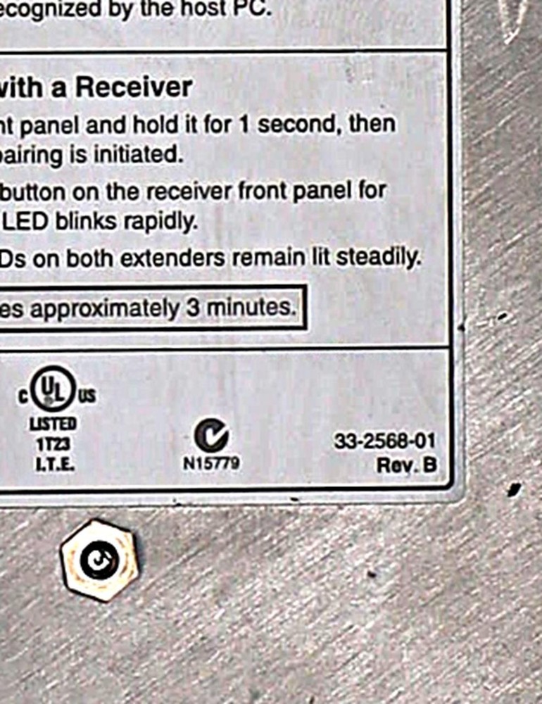 EXTRON USB EXTENDER PLUS R EXTENDER RECEIVER