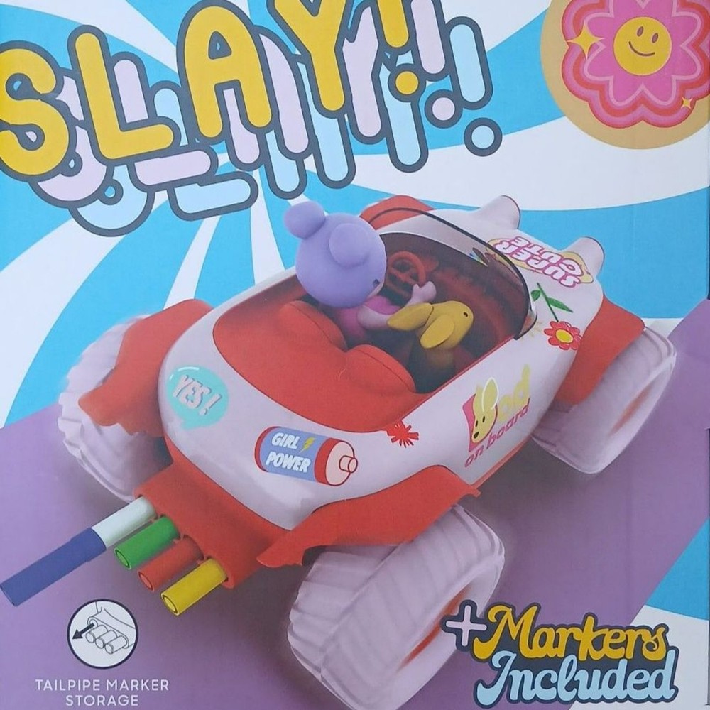 Sharper Image Pixie Cruiser Doodle RC Car Customizable 13pc Set