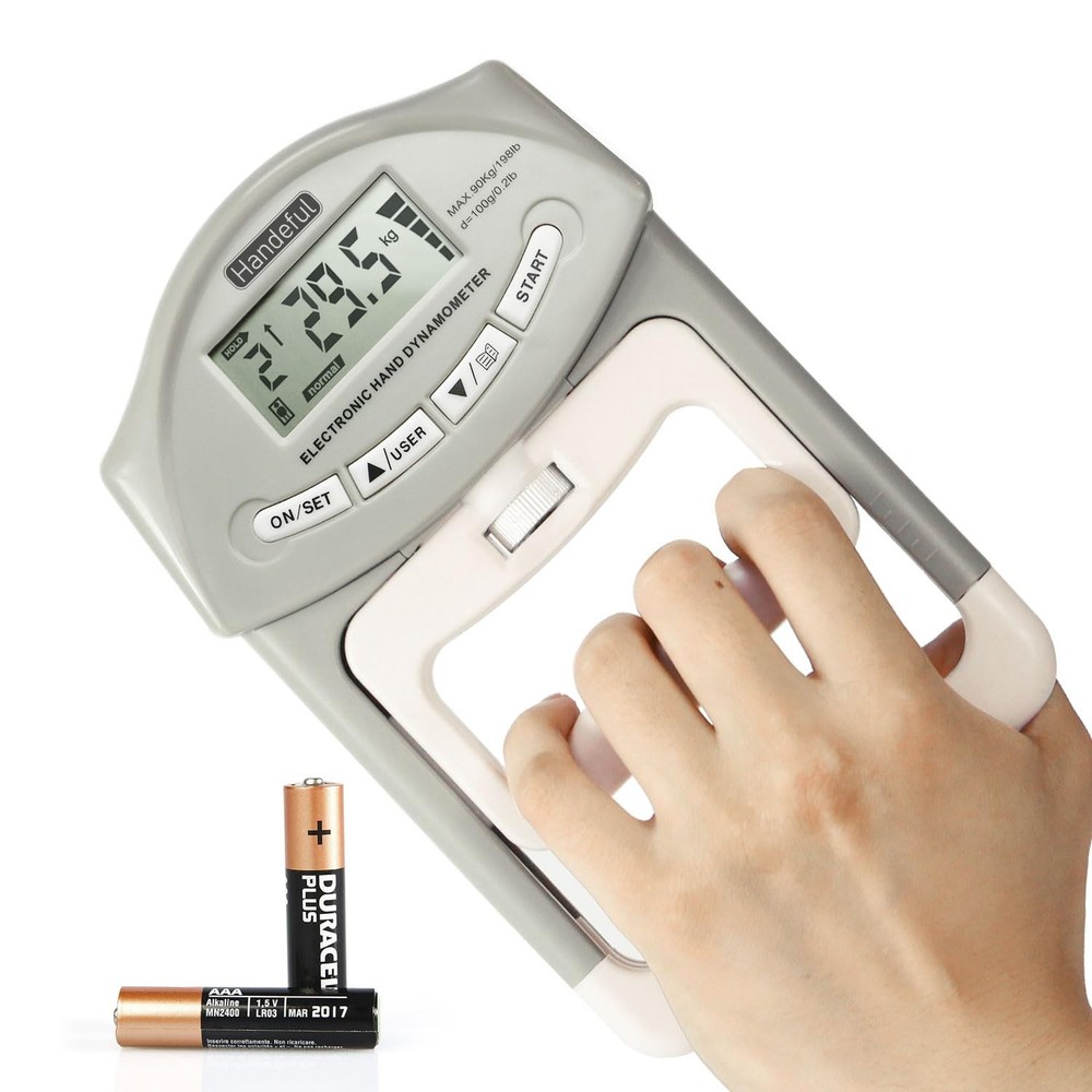 Handeful Grip Strength Tester - Dynamometer Handgrip Measurer Meter Handheld