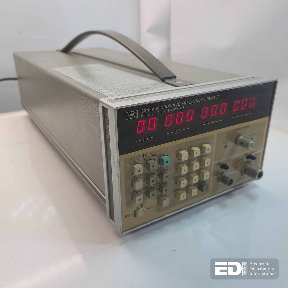 HP HEWLETT PACKARD 5342A 18GHz MICROWAVE FREQUENCY COUNTER