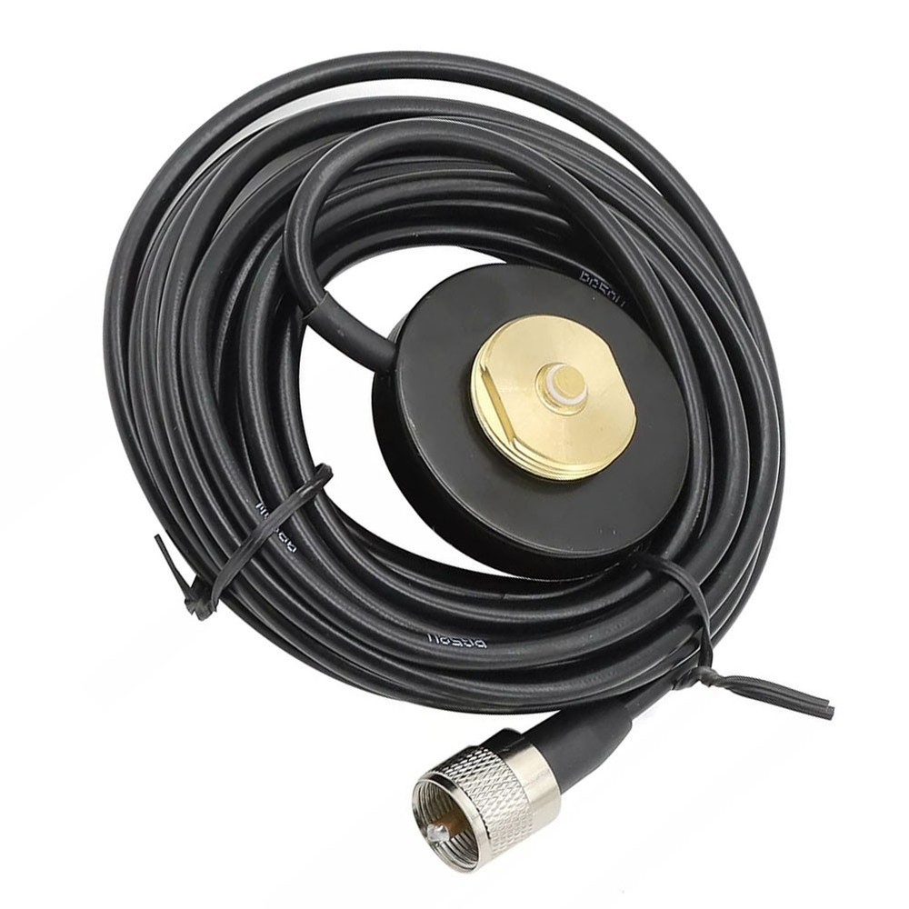 Practical Antenna Base NMO Magnet Mini 1 Pc 5M Cable Antenna Mounting Base