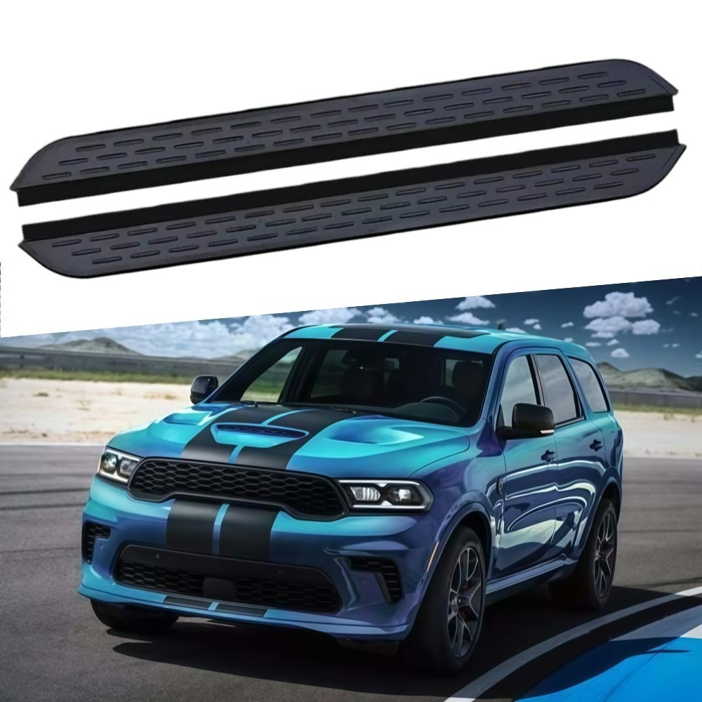 2Pcs Running Boards Side Steps Side Nerf Bars Fits For Dodge Durango 2011-2026