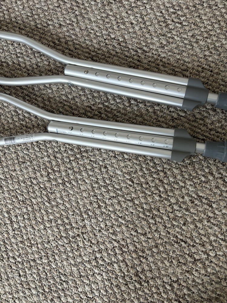Aluminum Forearm Crutches 1 Pair