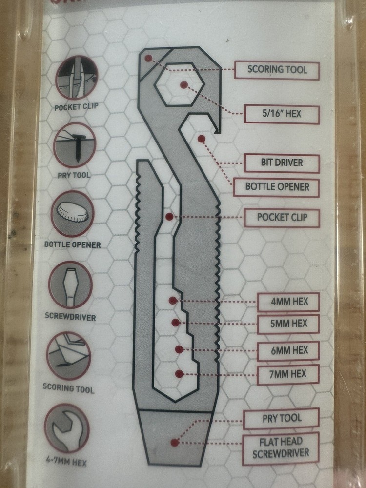 Original Griffin Pocket Tool Titanium