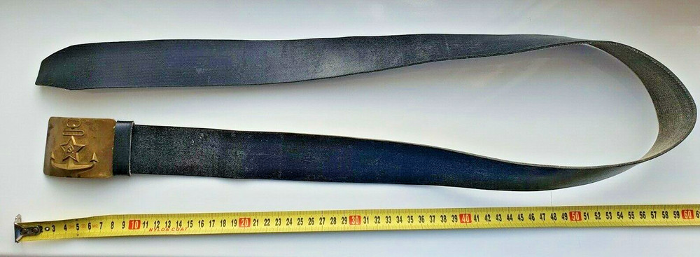 soviet ussr military belt navy