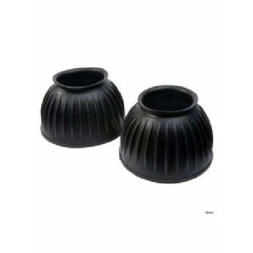Roma Ribbed Rubber Pull On Bell Boots