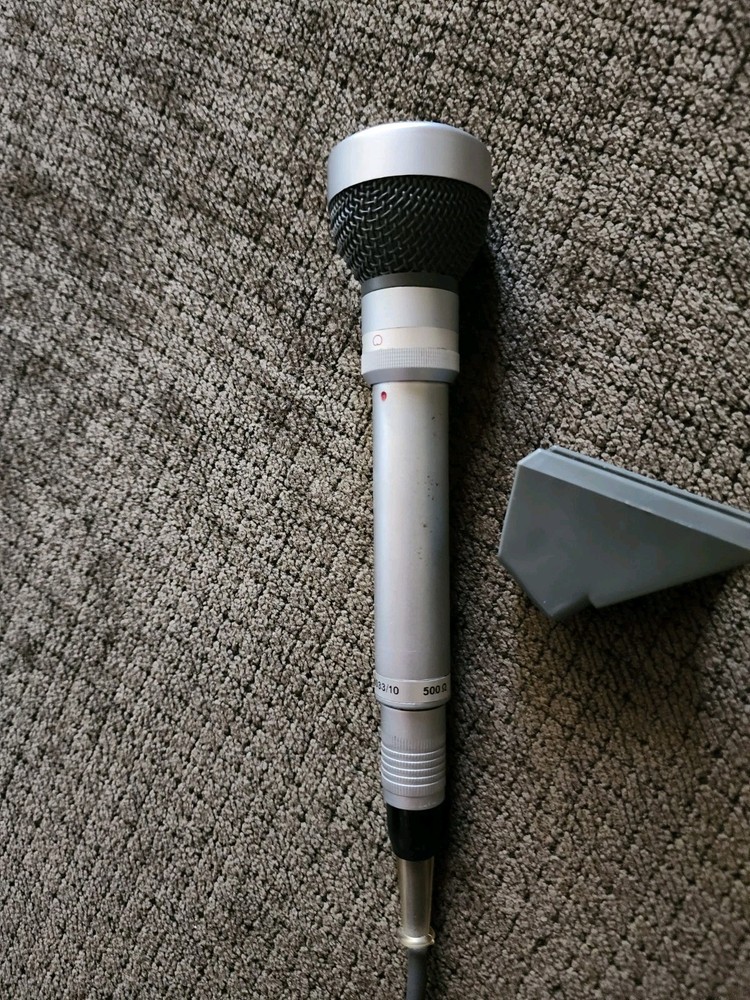Vintage Phillips Microphone EL6033/10 500 ohm