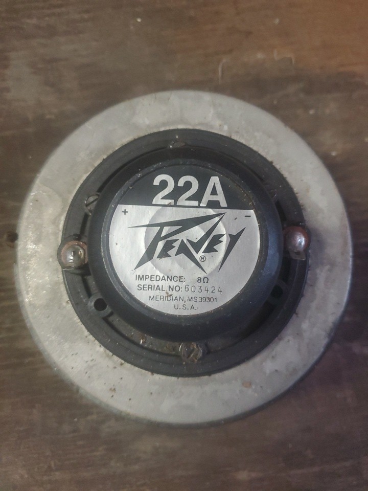 Peavey 22A HF Driver Tested