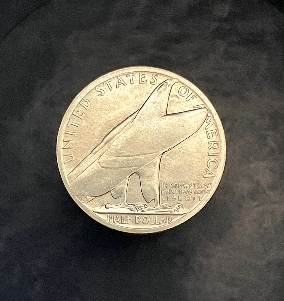 1936 Uncirculated Bridgeport Commemorative SILVER Half Dollar-Absolute GEM!