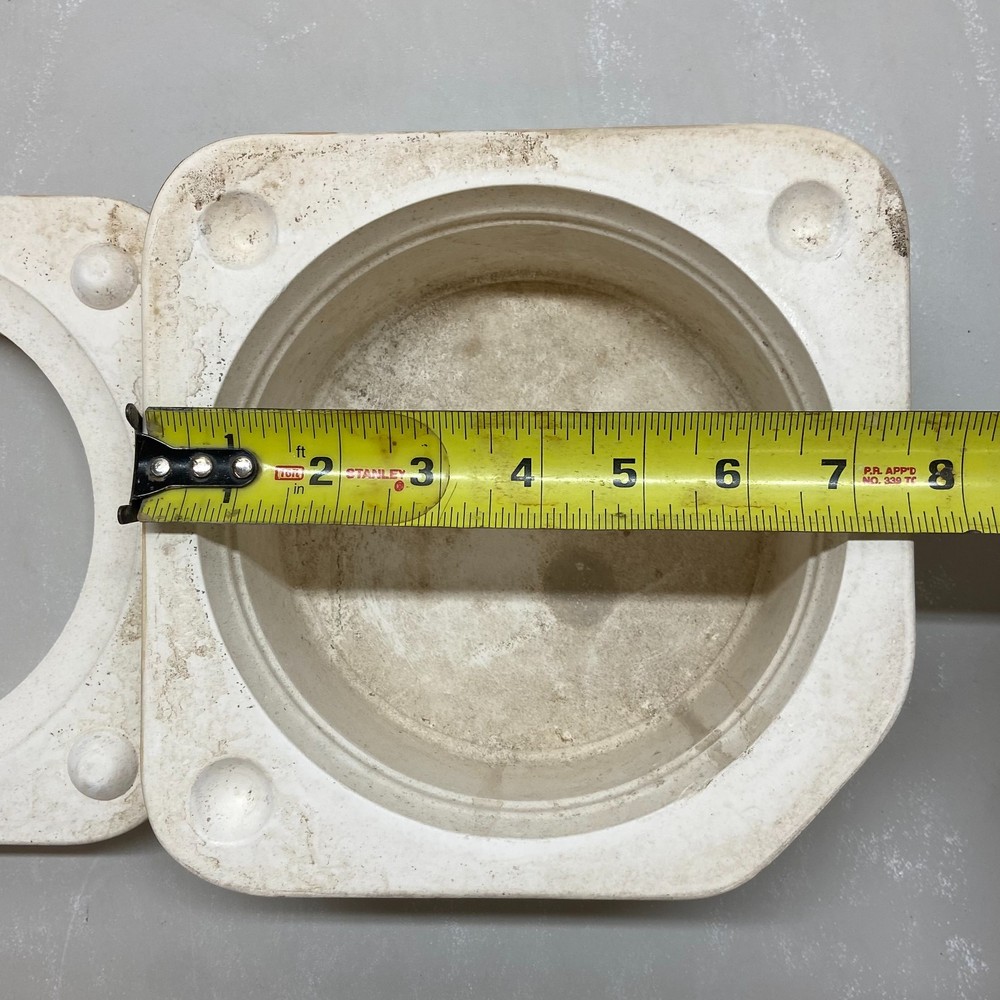 Ceramic Slip Casting Mold Round Base Duncan #404