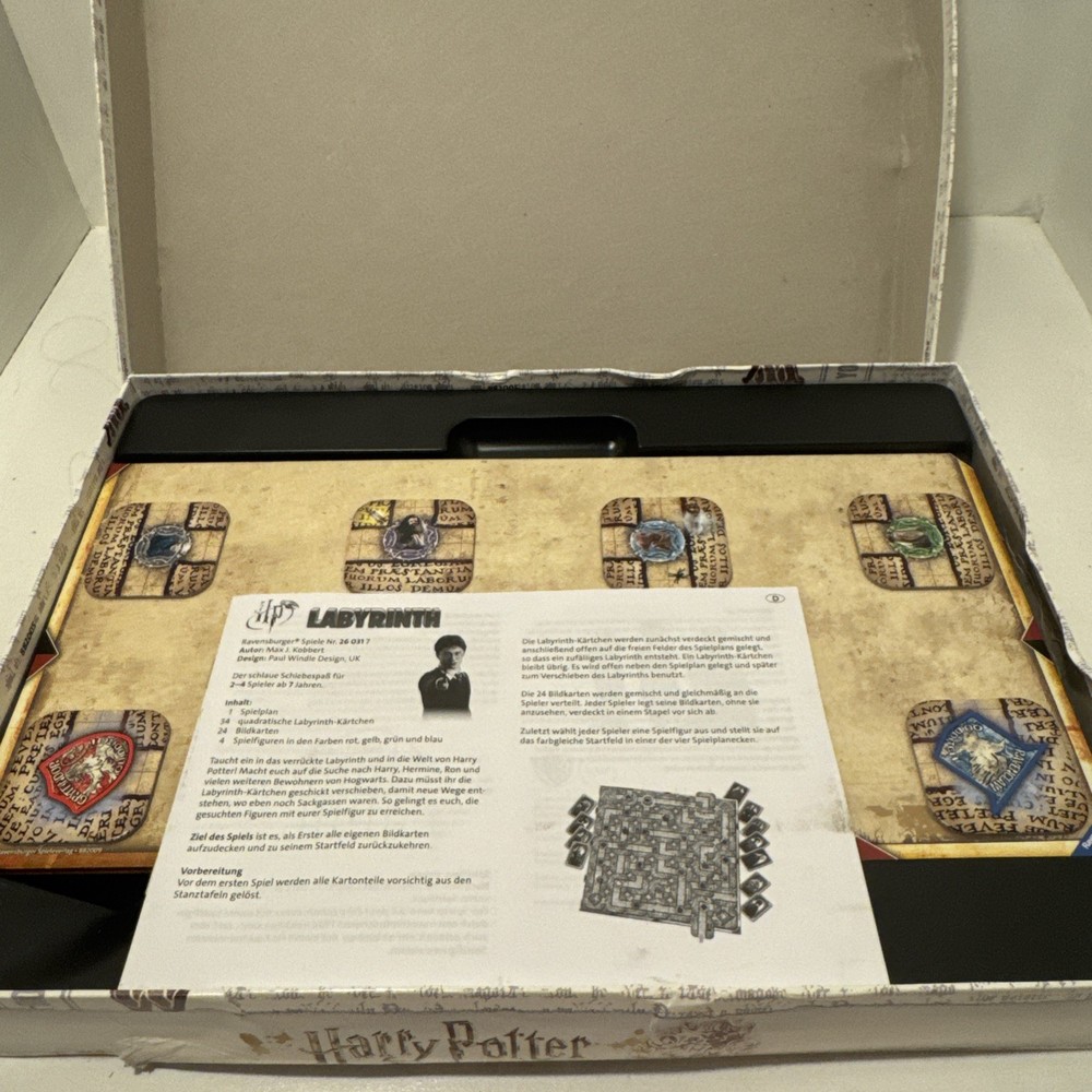 Ravens burger Harry Potter Labyrinth Game