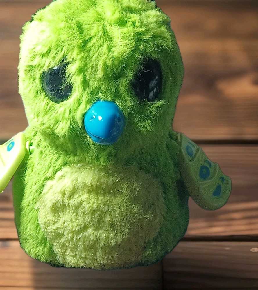 Spin Master Hatchimals Draggle Green 5" Interactive Toy UNTESTED