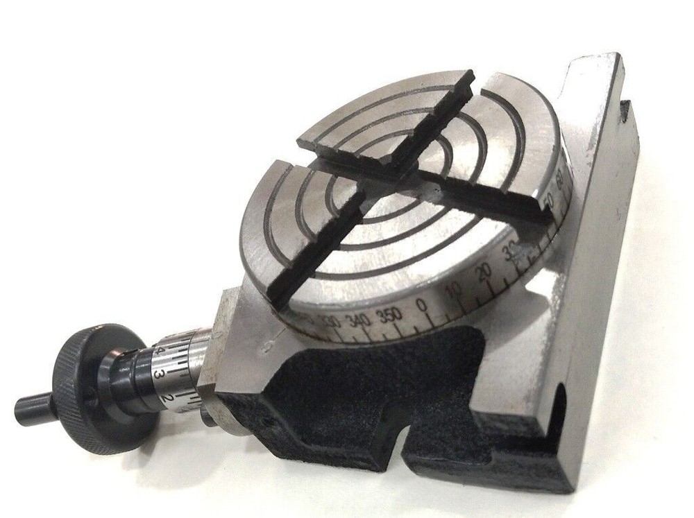 3" inch 80 mm Regular Rotary Table Milling Indexing Table
