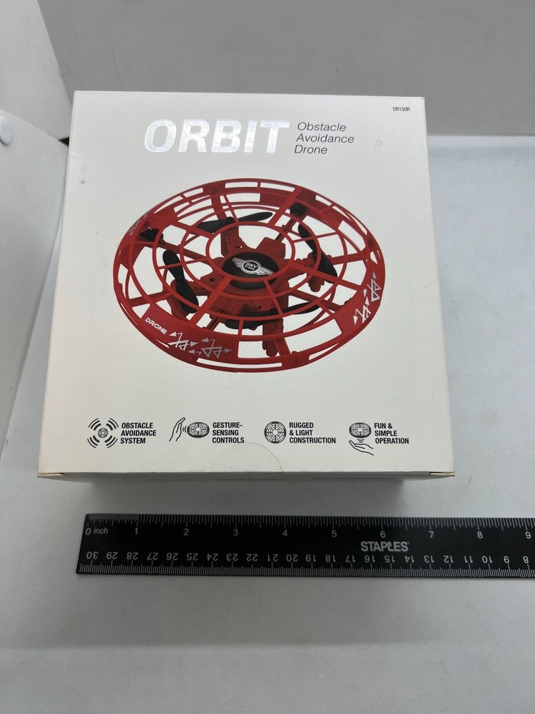 Sky Rider Orbit Obstacle Avoidance Drone DR150 Red