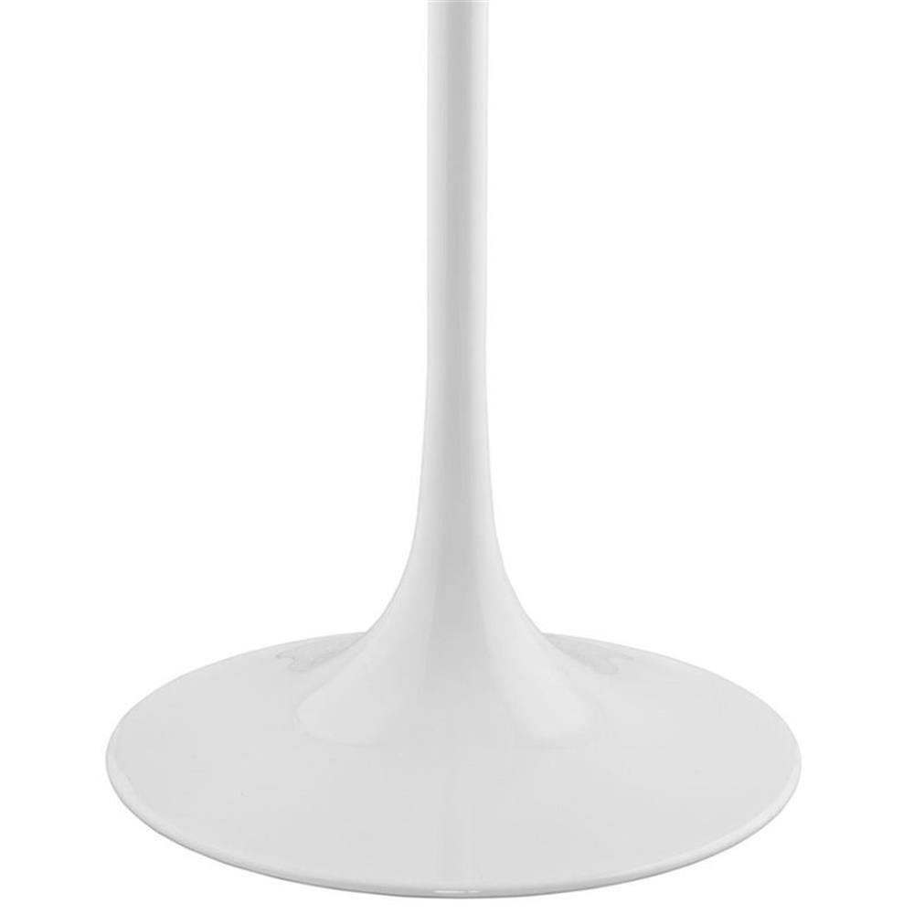 Hawthorne Collections Round Pub Table in White