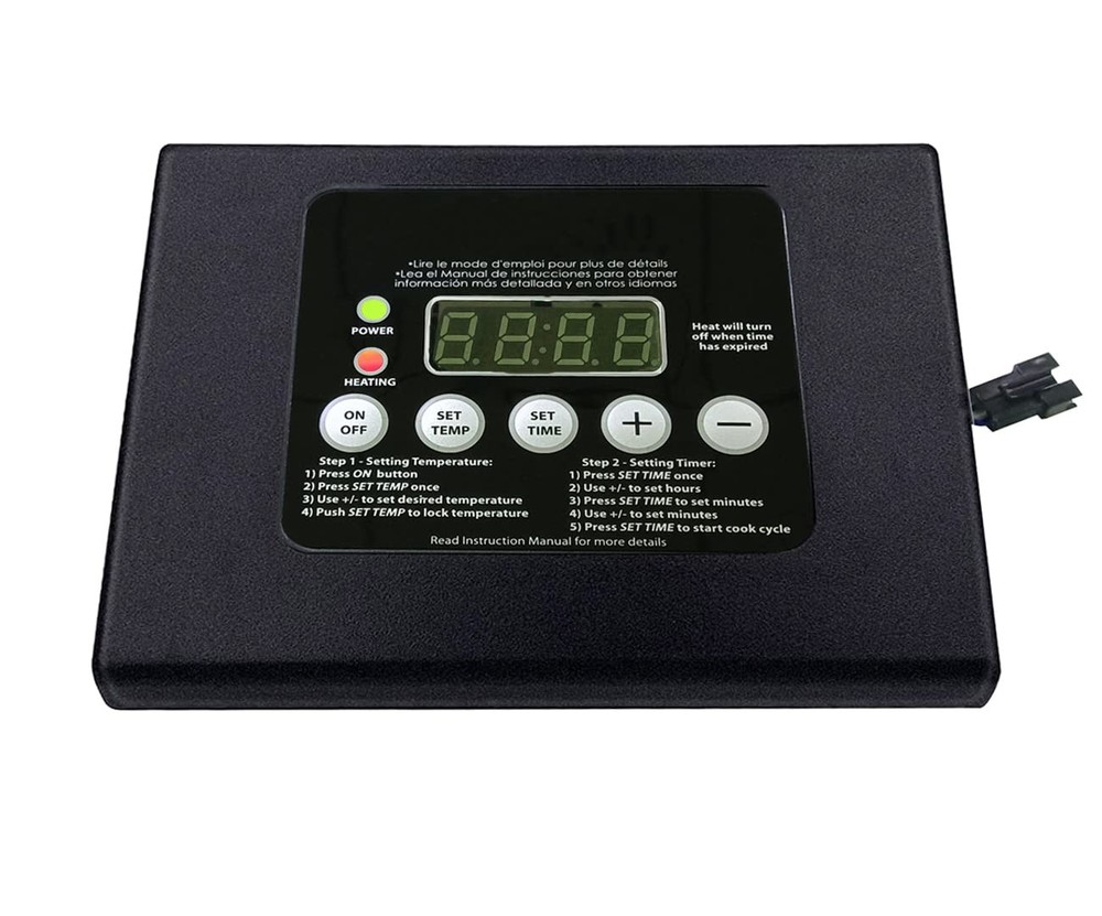 Digital Control Panel for masterbuilt, with LED 990050048, Black