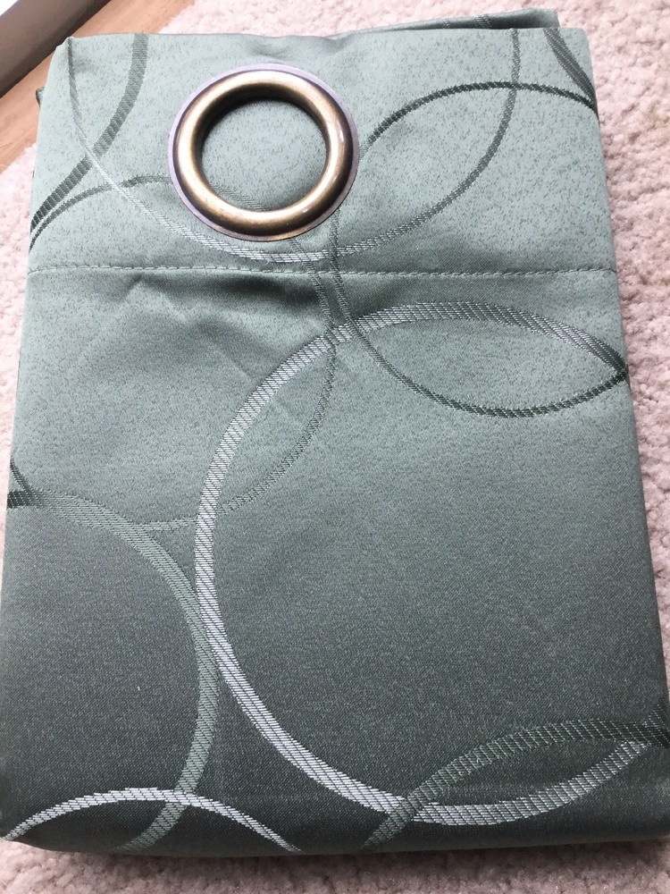 Eclipse Thermaback Zodiac Jacquard Grommet Panel Sage 108”