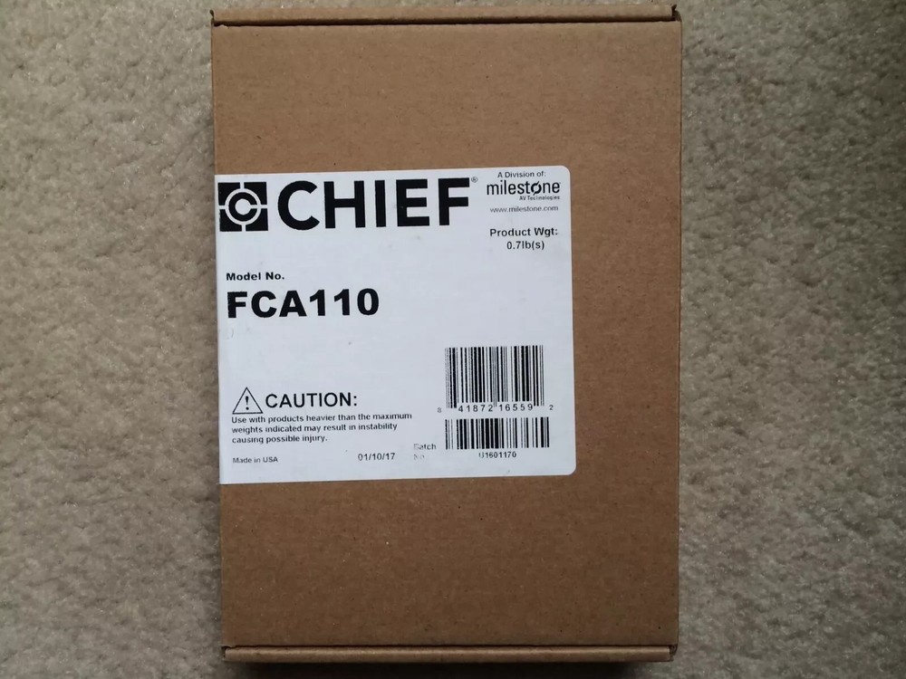 Chief FCA110 Mounting Kit