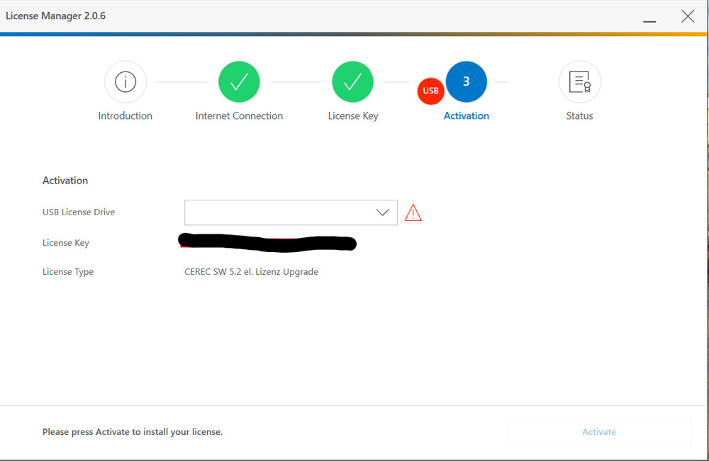 Sirona Cerec 5.2 Licence Upgrade
