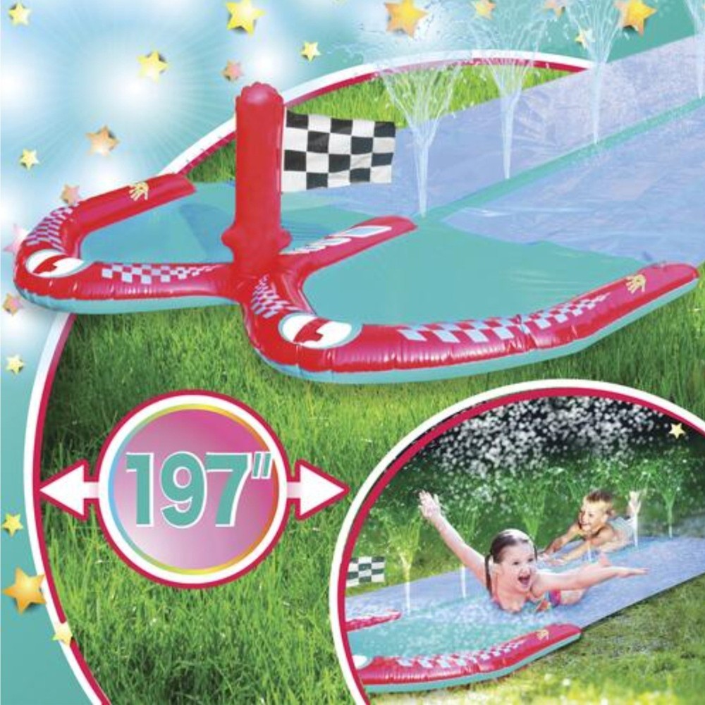 Splash buddies double splash n slide