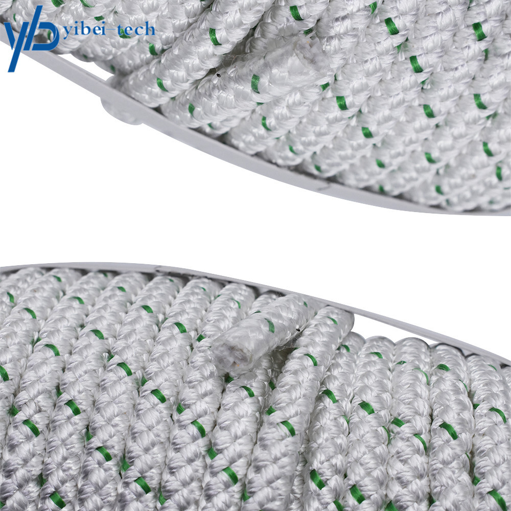 3/8''×100' Double Braid Polyester Rope Arborist Bull Tree Rigging Work Utility