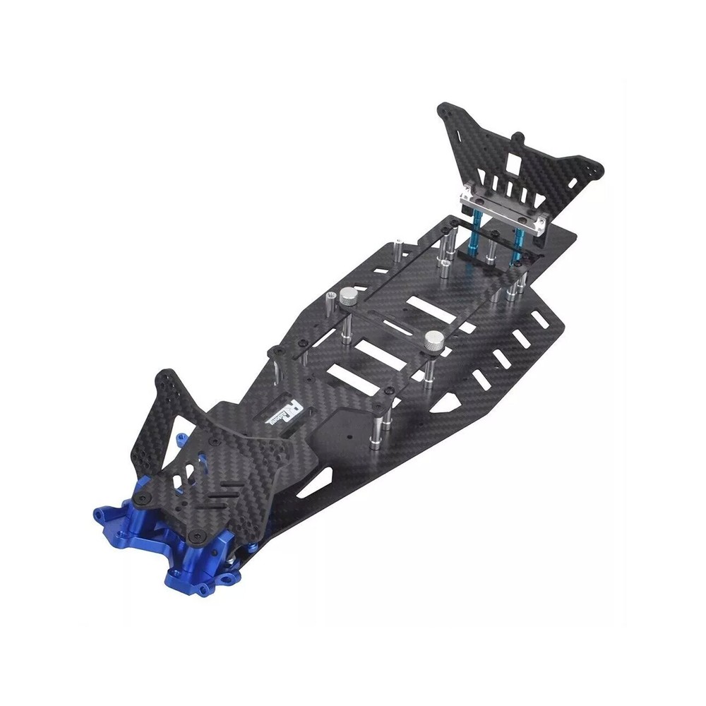 Carbon Chassis Frame Conversion Kit for Rustler VXL 2WD Bandit Upgrades