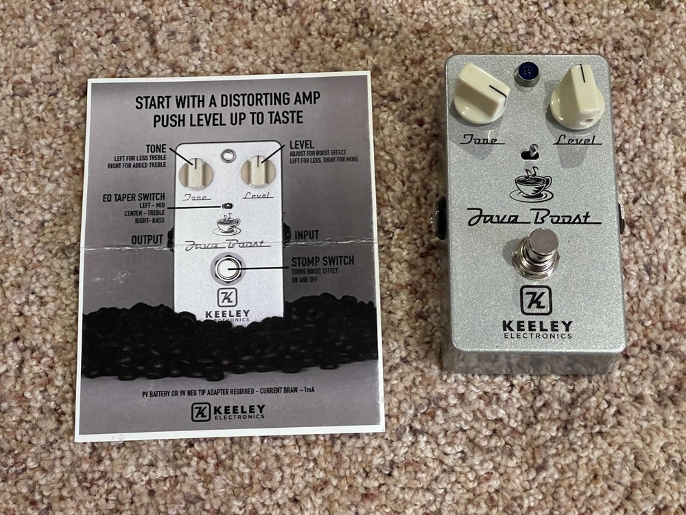 Keeley Electronics Java Boost Treble Booster