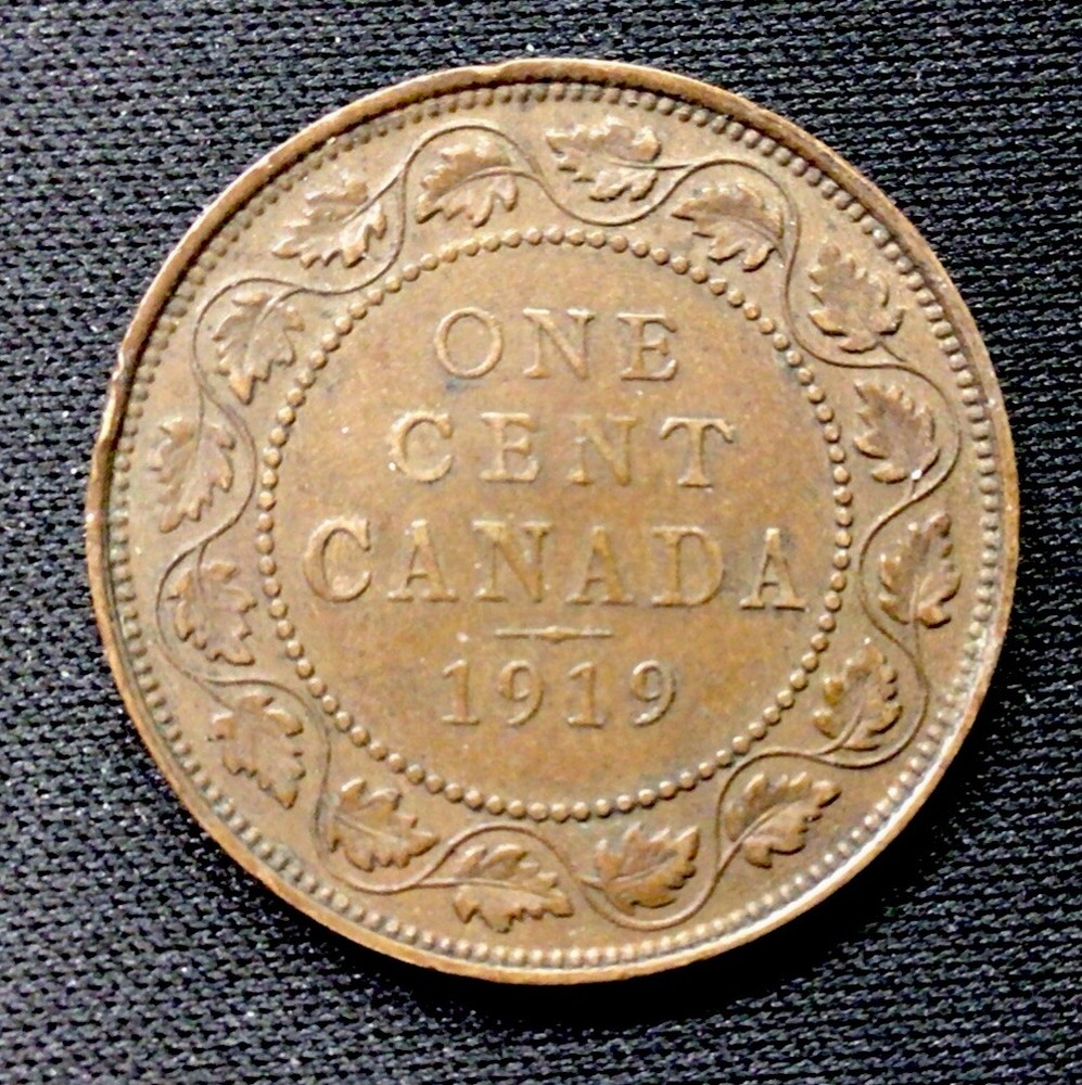 1919 Canada 1 Cent! ENN Coins