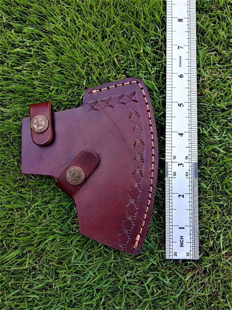 Custom Handmade  Axe Hatchet Leather Sheath Case Axe Holster X628