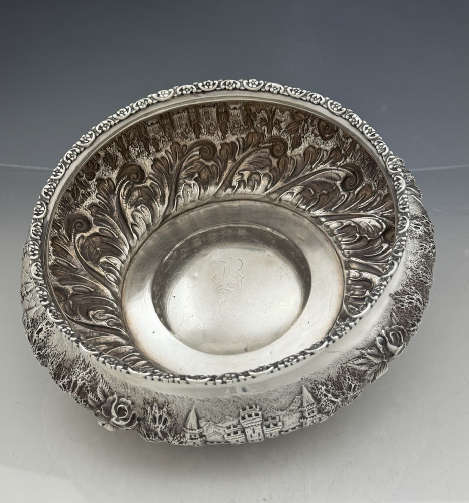 Schofield Baltimore LANDSCAPE Sterling Bowl Castles